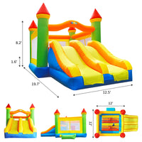 YARD Bounce House Super Dual Slide Jumping Bouncy Castle