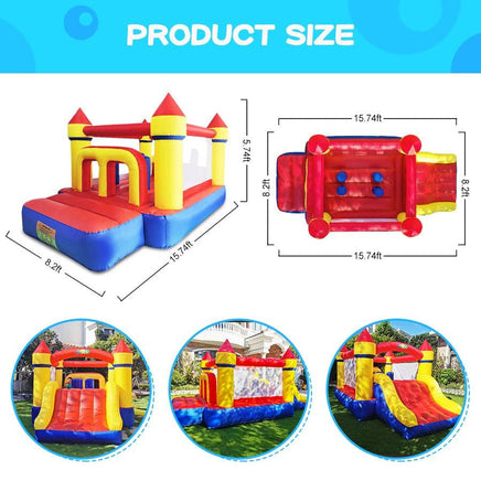 YARD Obstacle Racer Slide Bounce House