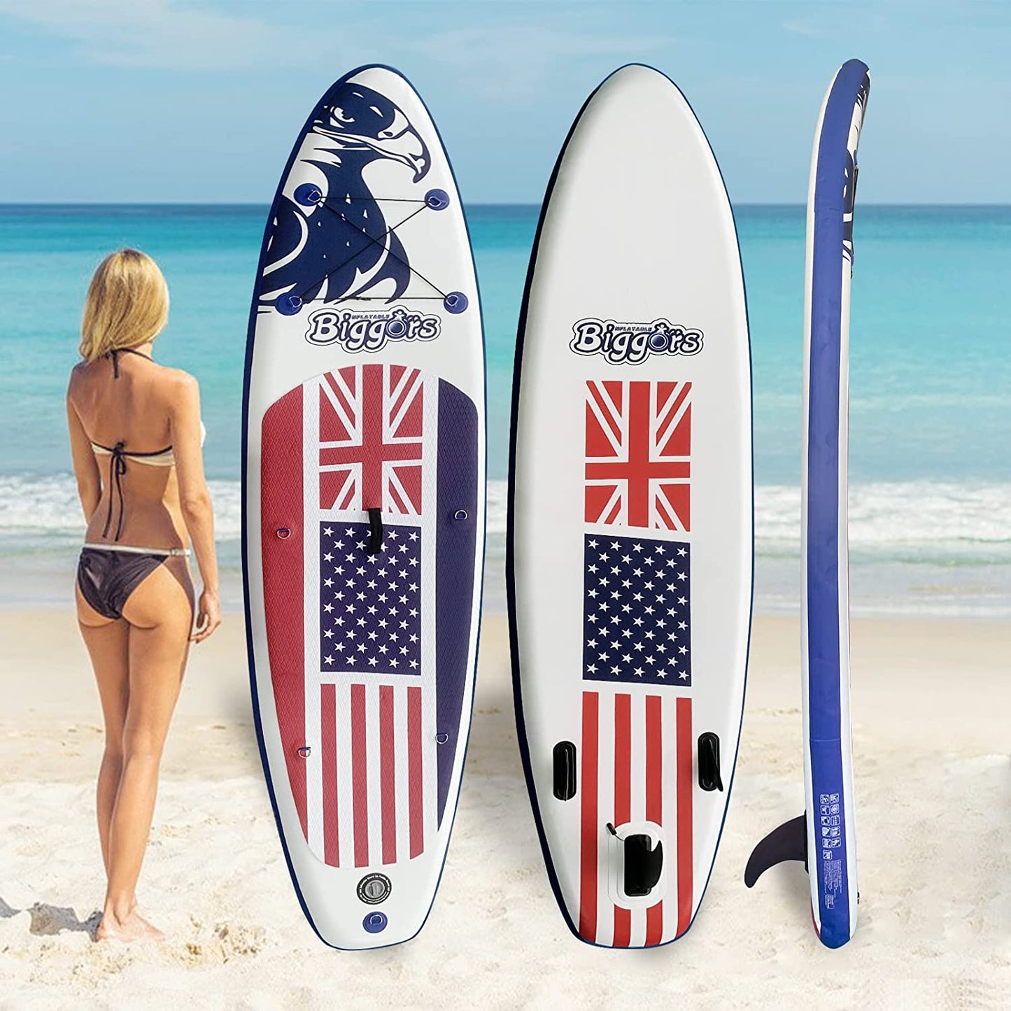 YARD Inflatable Stand Up Paddle Board with Pump for Sale