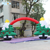 YARD Inflatable Christmas Tree Advertisement Arch for Sale with Blower