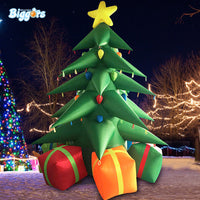 YARD Inflatable Tree Christmas Decoration House Gift with Blower