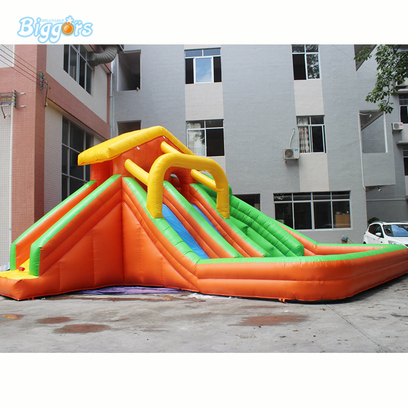 YARD Inflatable Water Slide Pool PVC Material