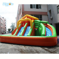 YARD Inflatable Water Slide Pool PVC Material