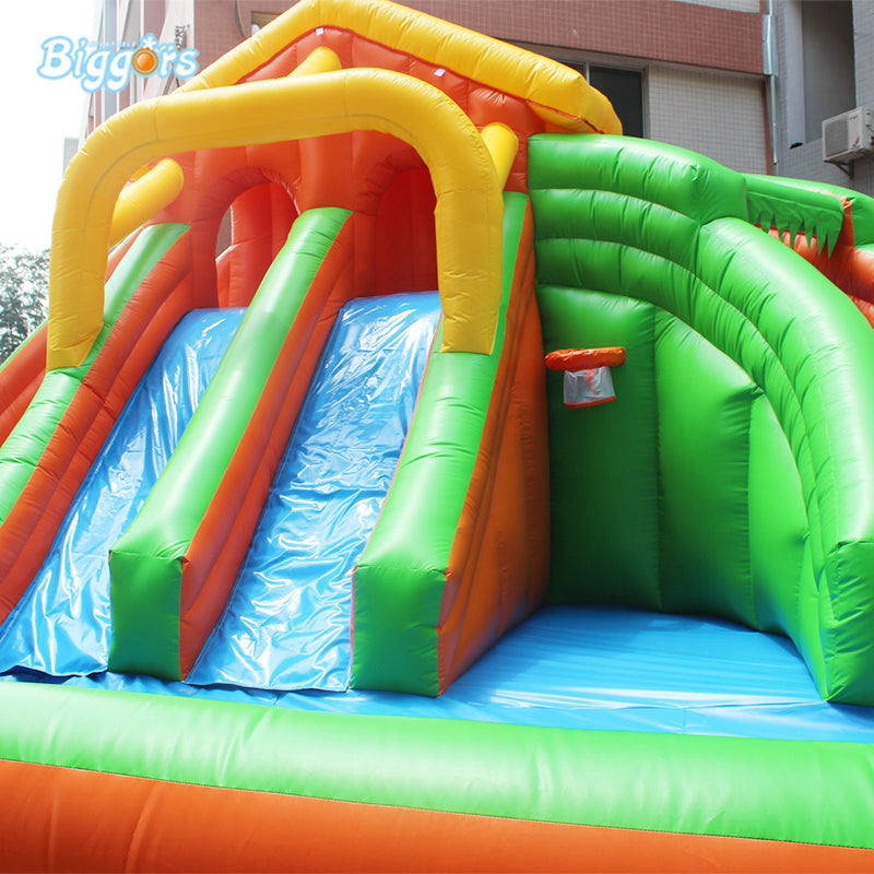YARD Inflatable Water Slide Pool PVC Material