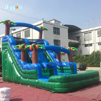 YARD Jungle Inflatable Pool Water Slide with Blower PVC Material for Commercial Use
