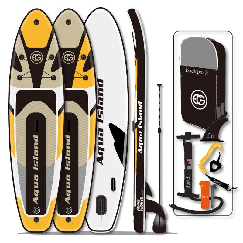 YARD 10.6FT Surf Boards for Adults-Yellow - Yardinflatable