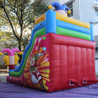 YARD Happy Clown Inflatable Slide Bouncer PVC Material