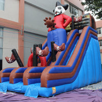 YARD Pirate Inflatable Slide Bounce House PVC Material for Outdoor with Blower for Sale