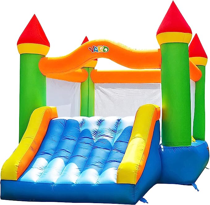 YARD Bounce House Bouncy Castle Slide with Blower