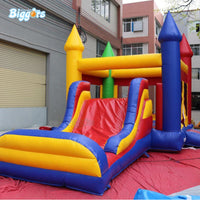 YARD Super Slide Inflatable Castle Bounce House PVC Material  with Blower