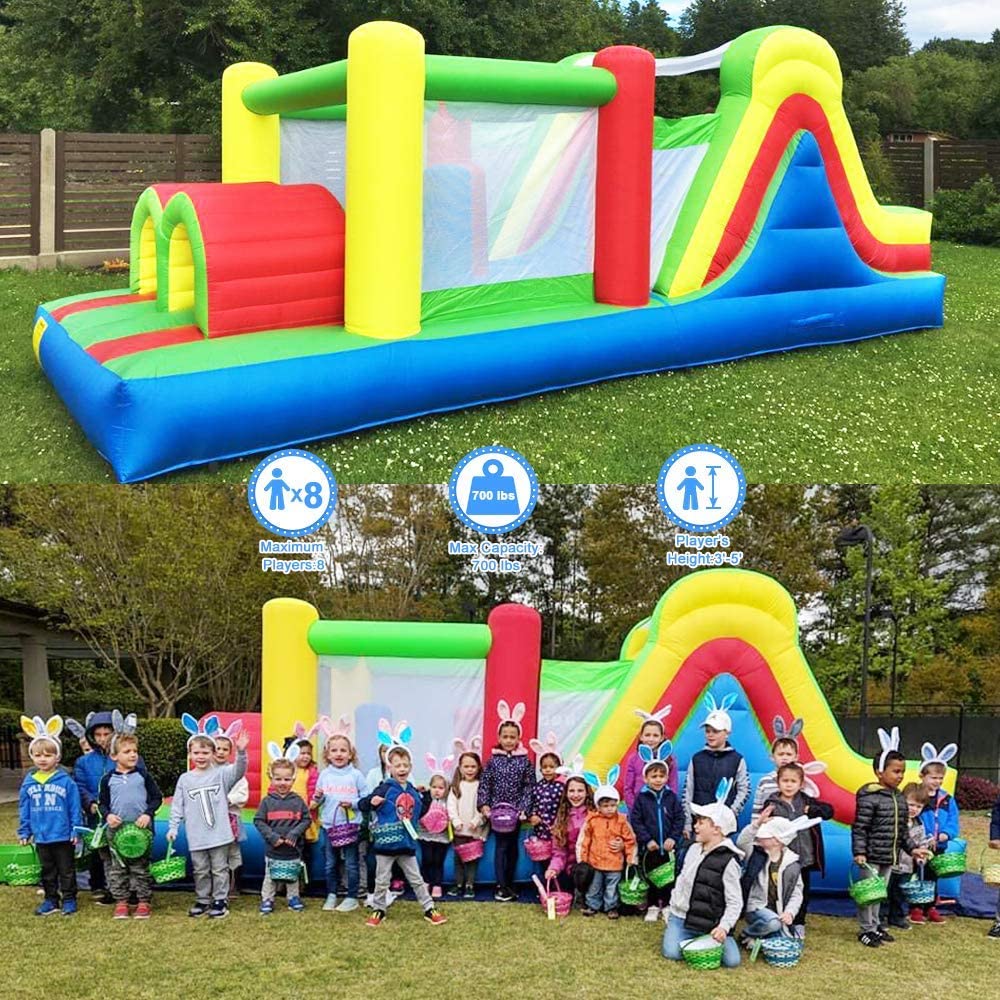 YARD 6096 Rainbow Racer Bounce House