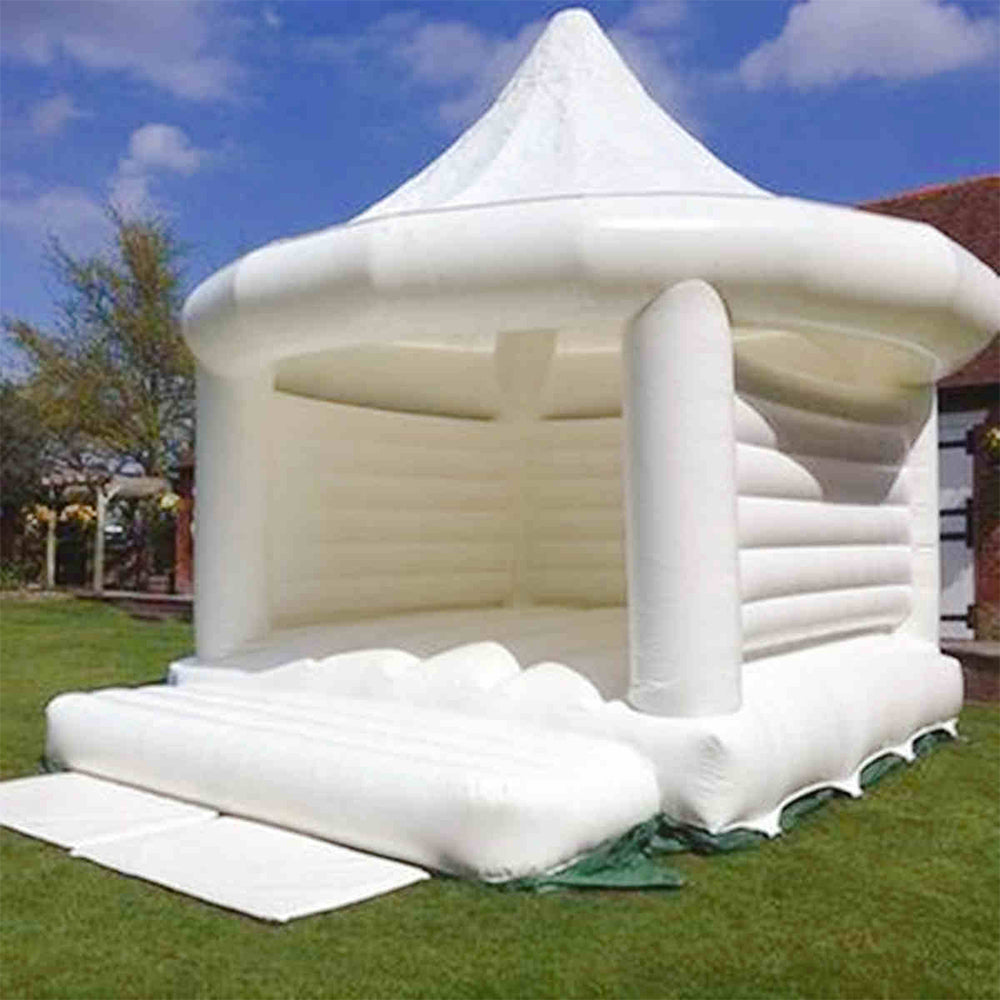 YARD Wedding Bounce House Bouncy Castle Inflatable Jumper with Blower