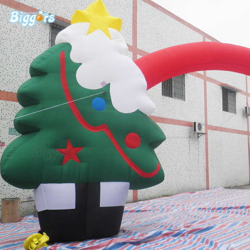 YARD Inflatable Christmas Tree Advertisement Arch for Sale with Blower