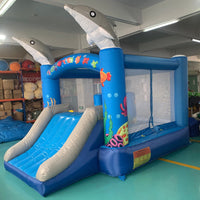YARD Dolphin Inflatable Jumping House for Child