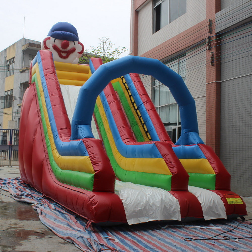 YARD Commercial Clown Inflatable Slide