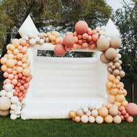 YARD 3x3m 10x10 ft Commercial White Inflatable Bounce Jumper For Wedding Ceremony