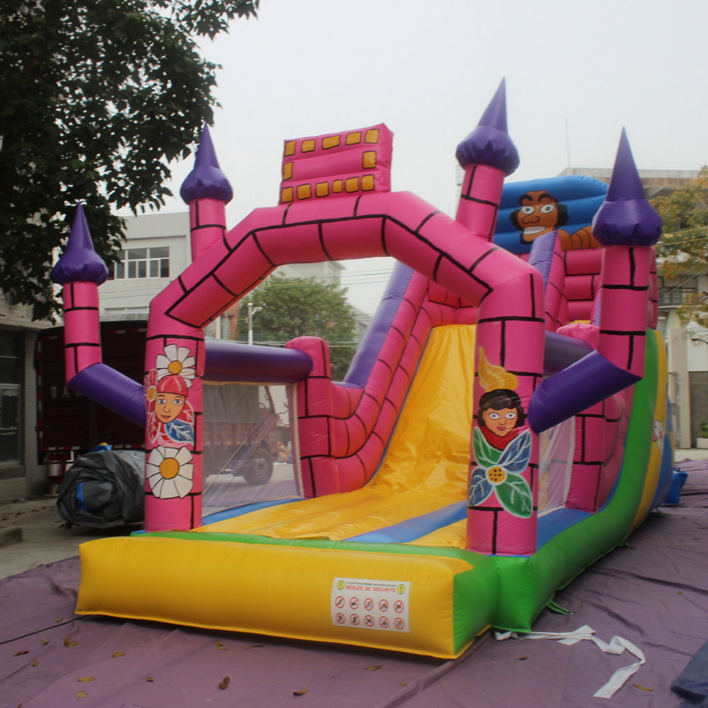 YARD Commercial Bouncy Castle Inflatable Dry Slide