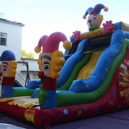 YARD Happy Clown Inflatable Slide Bouncer PVC Material