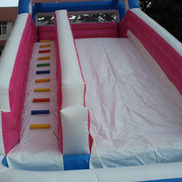 YARD Commercial Inflatable Water Slide Swimming Pool for Kids Adults