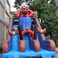 YARD Pirate Inflatable Slide Bounce House PVC Material for Outdoor with Blower for Sale