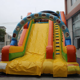 YARD Pirate Ship Bounce House Inflatable Big Slide with Blower PVC Material for Commercial Use