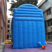 YARD Pirate Ship Bounce House Inflatable Big Slide with Blower PVC Material for Commercial Use